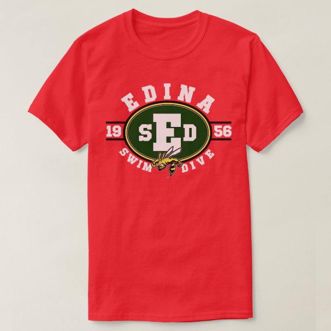 Edina Swim Dive Team 6 T-Shirt (Design vorne)