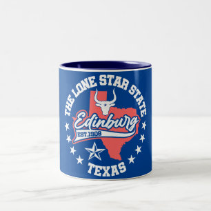 Edinburg, Texas Zweifarbige Tasse
