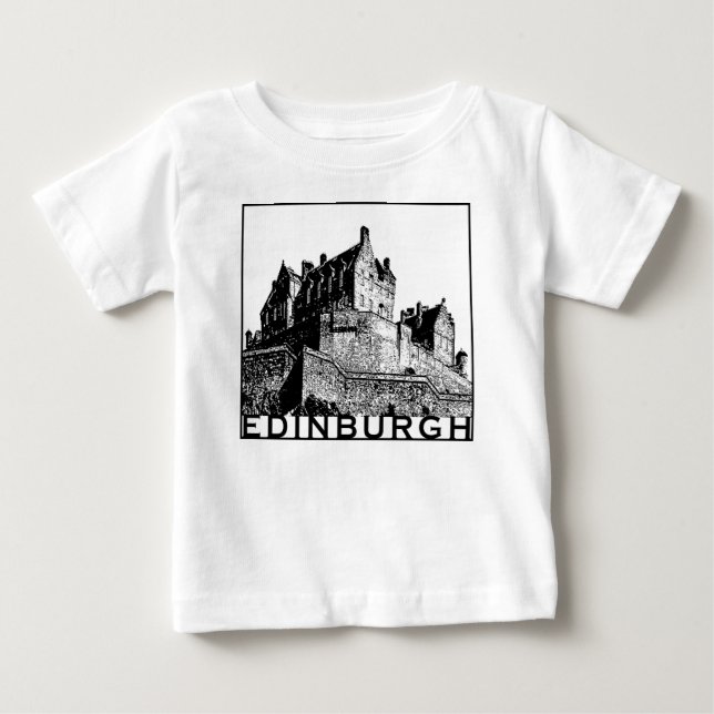 Edinburgh Baby T-shirt (Vorderseite)