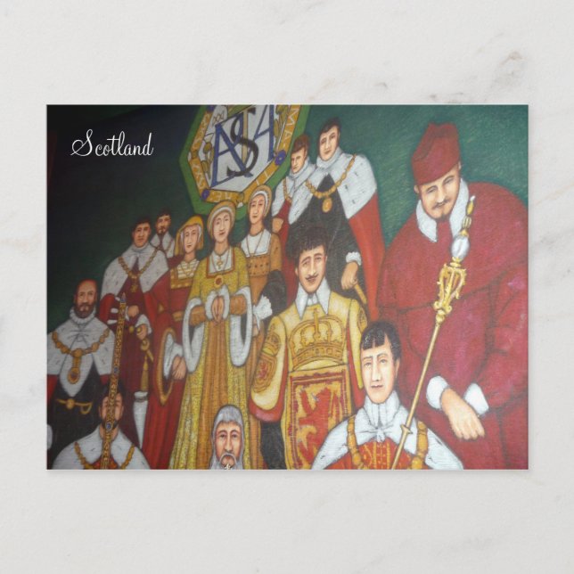 Edinburgh Castle Adel Postkarte (Vorderseite)