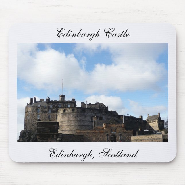 Edinburgh Castle in Schottland Mousepad (Vorne)