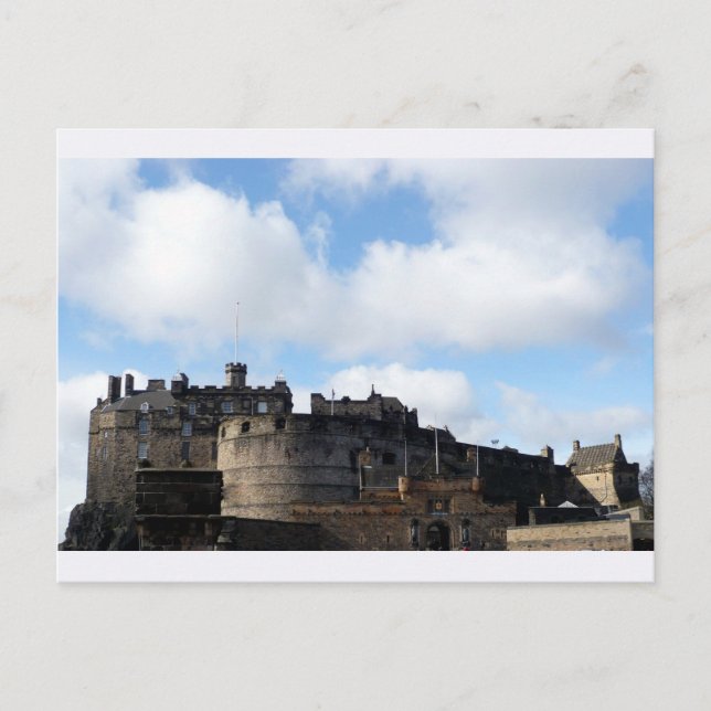 Edinburgh Castle in Schottland Postkarte (Vorderseite)
