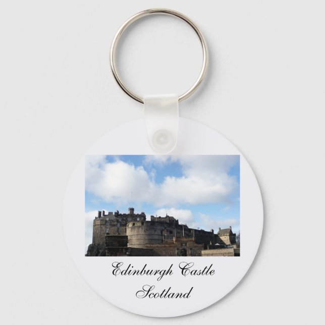 Edinburgh Castle in Schottland Schlüsselanhänger (Vorderseite)