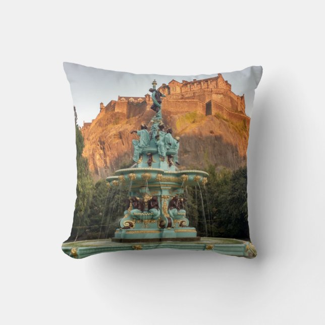 Edinburgh Castle Kissen (Vorderseite)