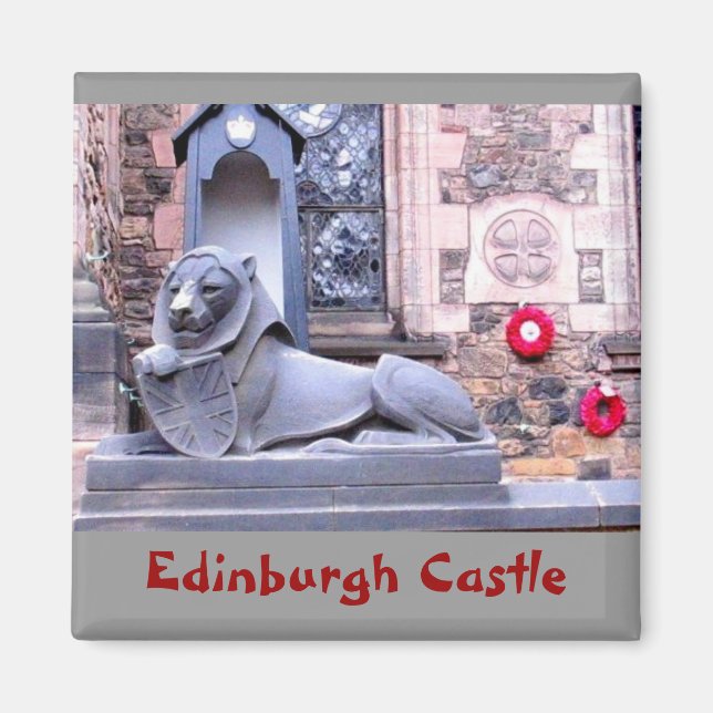 Edinburgh Castle Magnet (Vorne)