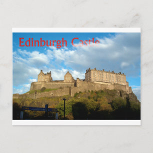 Edinburgh Castle Postcard Postkarte