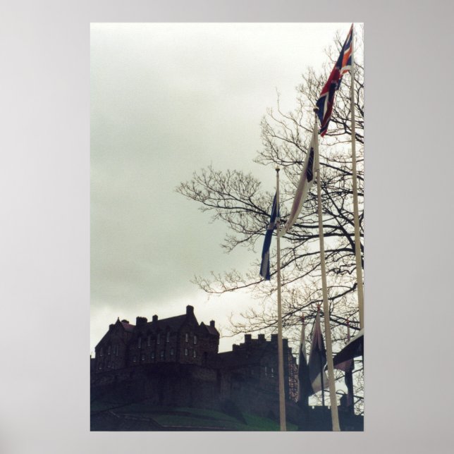 Edinburgh Castle Poster (Vorne)