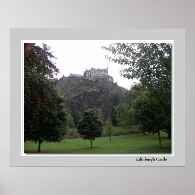 Edinburgh Castle Poster (Vorne)