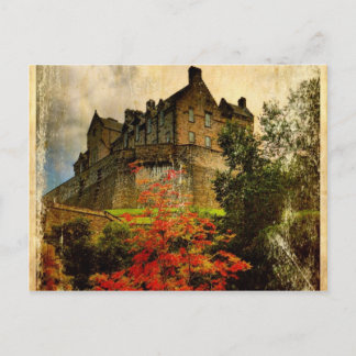Edinburgh Castle Postkarte