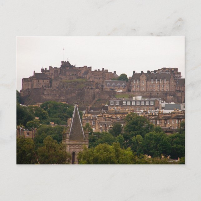 Edinburgh Castle Postkarte (Vorderseite)