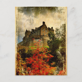 Edinburgh Castle Postkarte