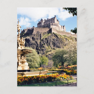 Edinburgh Castle Postkarte