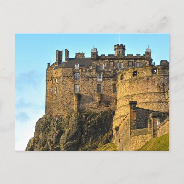 Edinburgh Castle Postkarte (Vorderseite)