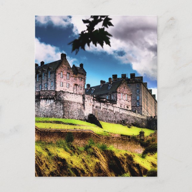 Edinburgh Castle Postkarte (Vorderseite)