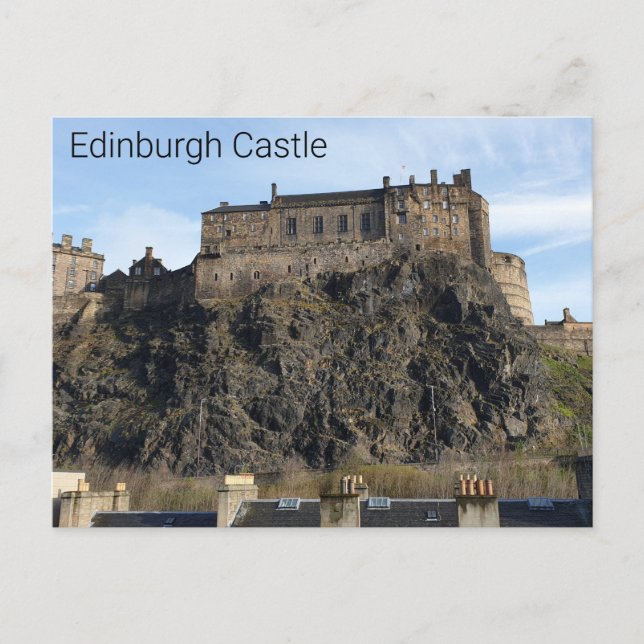 Edinburgh Castle Postkarte (Vorderseite)
