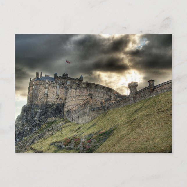 Edinburgh Castle Postkarte (Vorderseite)