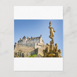 Edinburgh Castle Postkarte