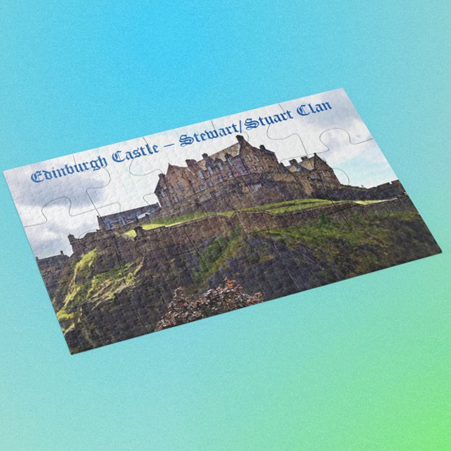 Edinburgh Castle Royal Stewart / Stuart Puzzle (Von Creator hochgeladen)