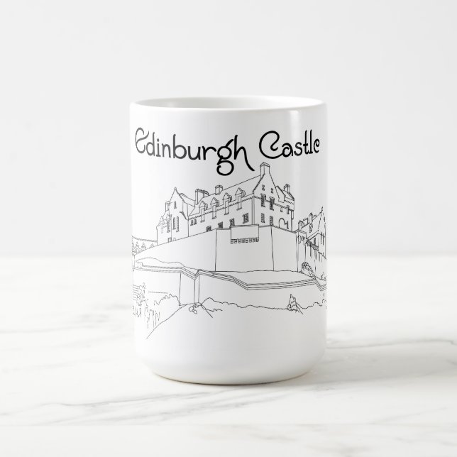 Edinburgh Castle, Schottland Kaffeetasse (Mittel)
