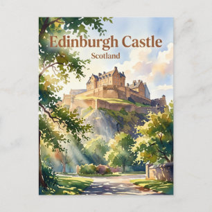 Edinburgh Castle Schottland Postkarte