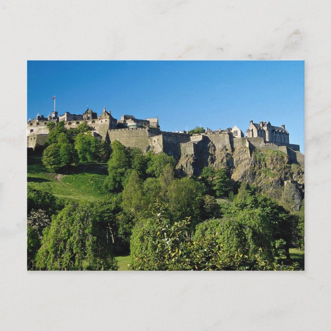 Edinburgh Castle, Schottland Postkarte (Vorderseite)
