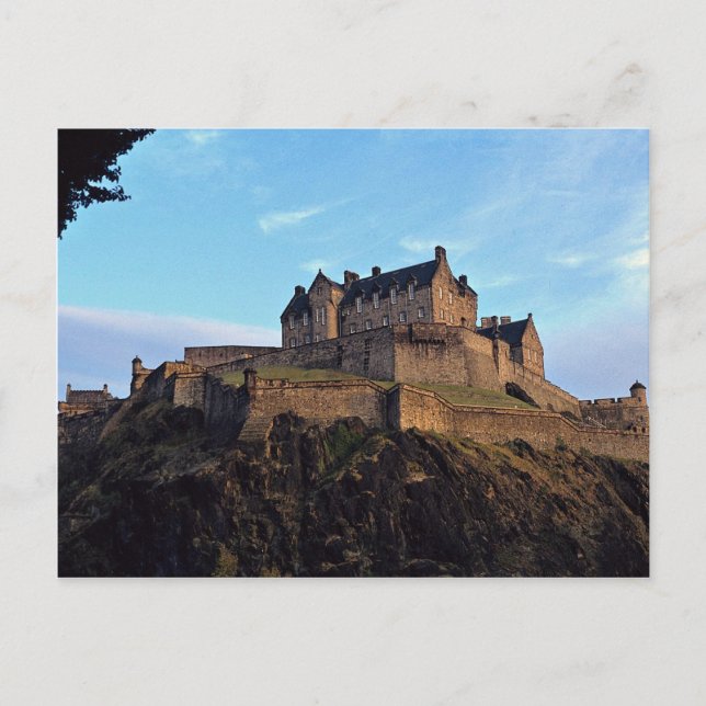 Edinburgh Castle, Schottland Postkarte (Vorderseite)