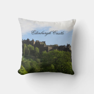 Edinburgh Castle Throw Pillow Scotland Souvenir Kissen