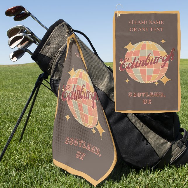 Edinburgh City Scotland UK UK Golfhandtuch (Von Creator hochgeladen)