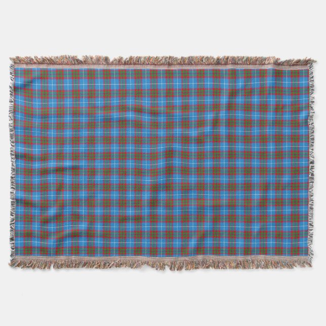 Edinburgh-Distrikt-Pattern-Heritage-Fleece Decke (Vorderseite)