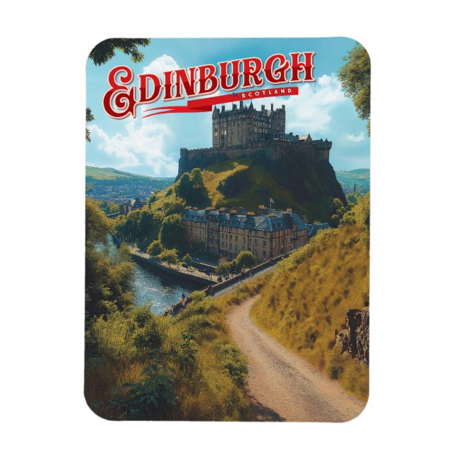Edinburgh: Ein schottischer Misty Magnet (Vertikal)
