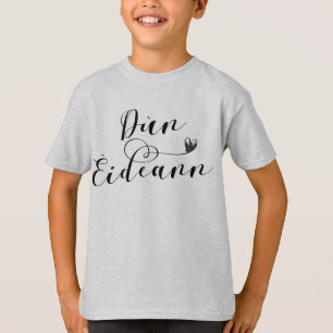 Edinburgh-Flagge Herz, Dùn Èideann T-Shirt