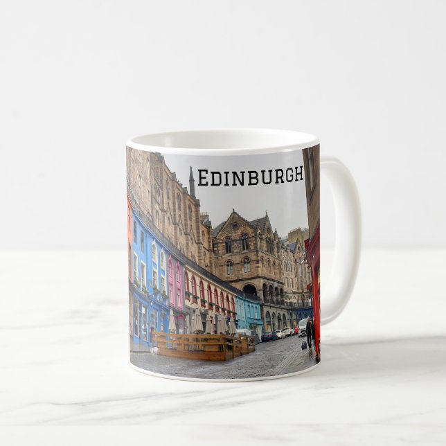 Edinburgh Kaffeetasse (VorderseiteRechts)