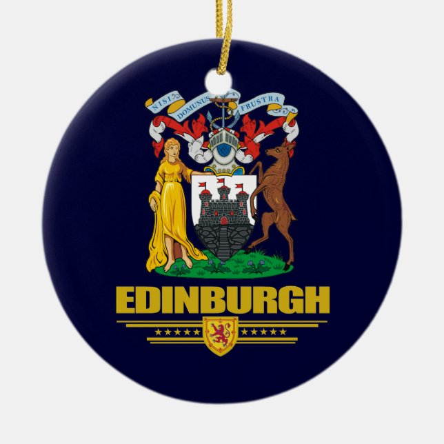 Edinburgh Keramik Ornament (Vorne)