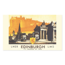 Edinburgh LNER Feines Vintage-Reiseposter