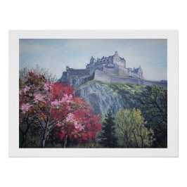 Edinburgh, Mai Schottland von Pola.B.Alex Poster
