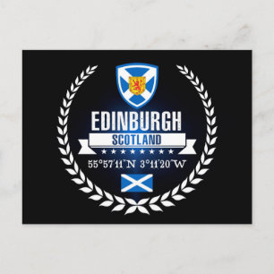 Edinburgh Postkarte