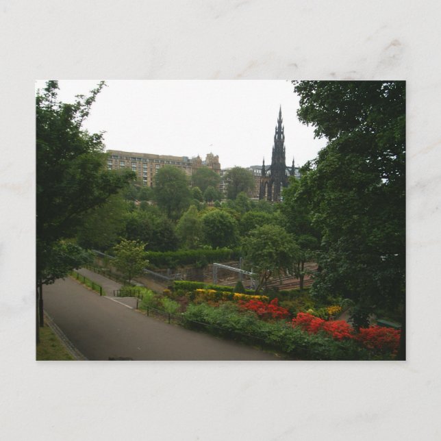 Edinburgh Postkarte (Vorderseite)