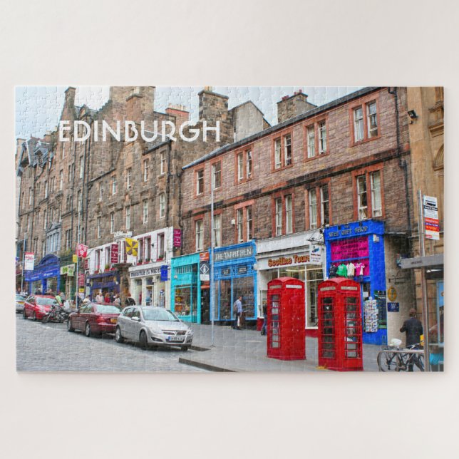 Edinburgh: Royal Mile, Schottland Puzzle (Horizontal)