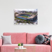 Edinburgh Rugby Stadion mit schottischer Flagge