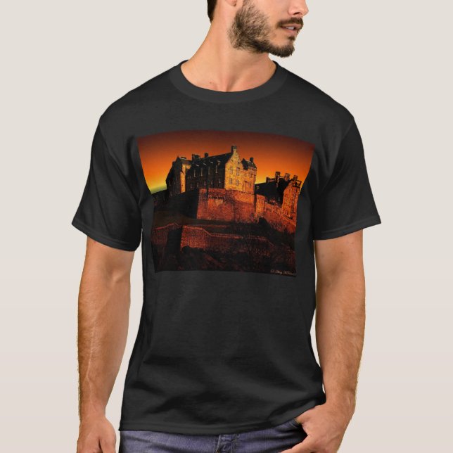 Edinburgh-Schloss 6 T-Shirt (Vorderseite)