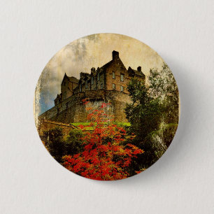 Edinburgh-Schloss Button