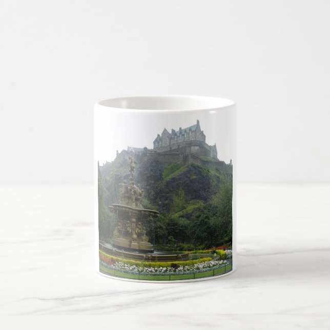 Edinburgh-Schloss Kaffeetasse (Mittel)