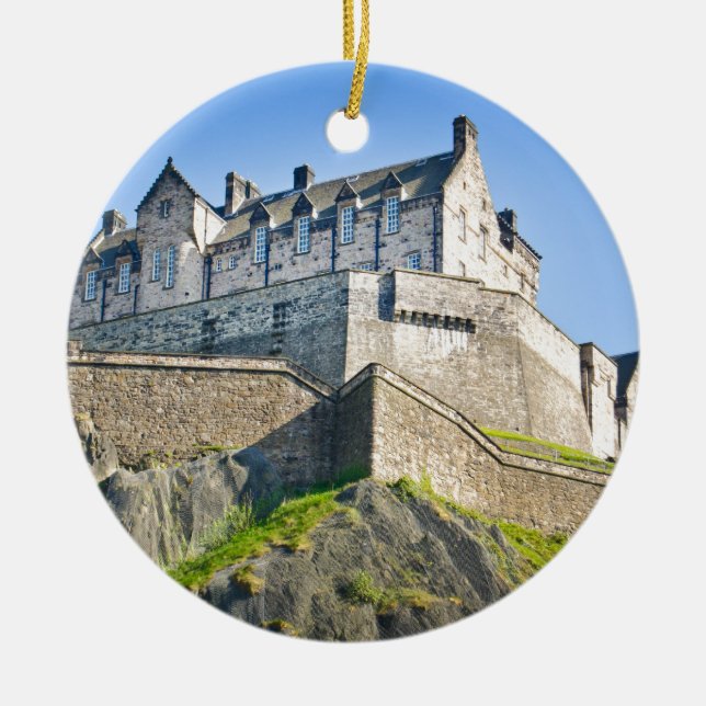 Edinburgh-Schloss Keramikornament (Vorne)