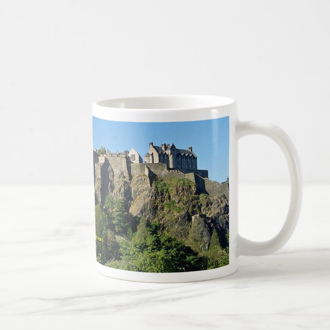 Edinburgh-Schloss, Schottland Kaffeetasse (Rechts)