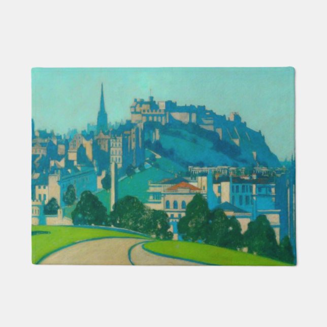 Edinburgh, Schottische Stadt der Hauptstadt (von G Fußmatte (Vorderseite)
