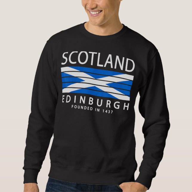 Edinburgh Schottland 1 Sweatshirt (Vorderseite)