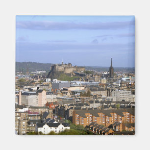 Edinburgh, Schottland. Der Blick auf die zentrale  Magnet