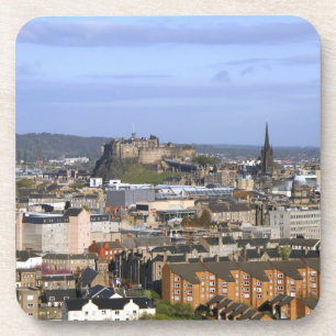 Edinburgh, Schottland. Der Blick auf die zentrale  Untersetzer