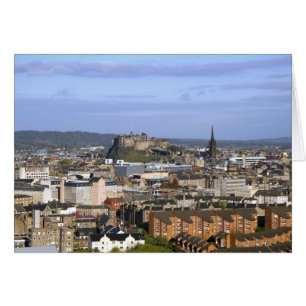 Edinburgh, Schottland. Die Aussicht auf die zentra