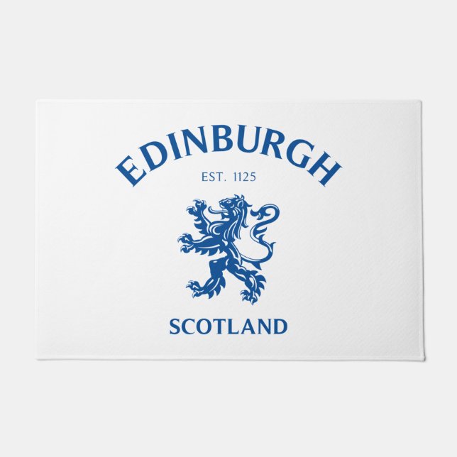 EDINBURGH Schottland Fußmatte (Vorderseite)